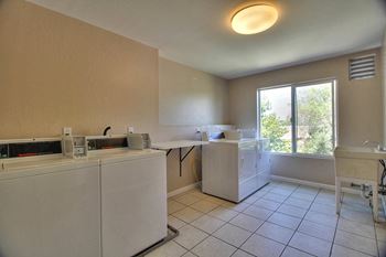 Laundry room interior